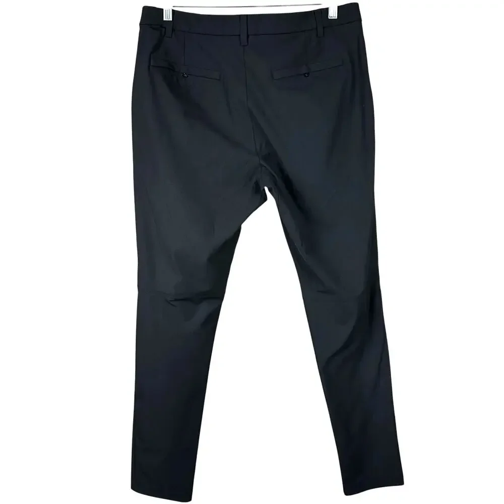 Lululemon Commission Pant Classic Warpstreme Obsidian Men's 36 x 33 EUC